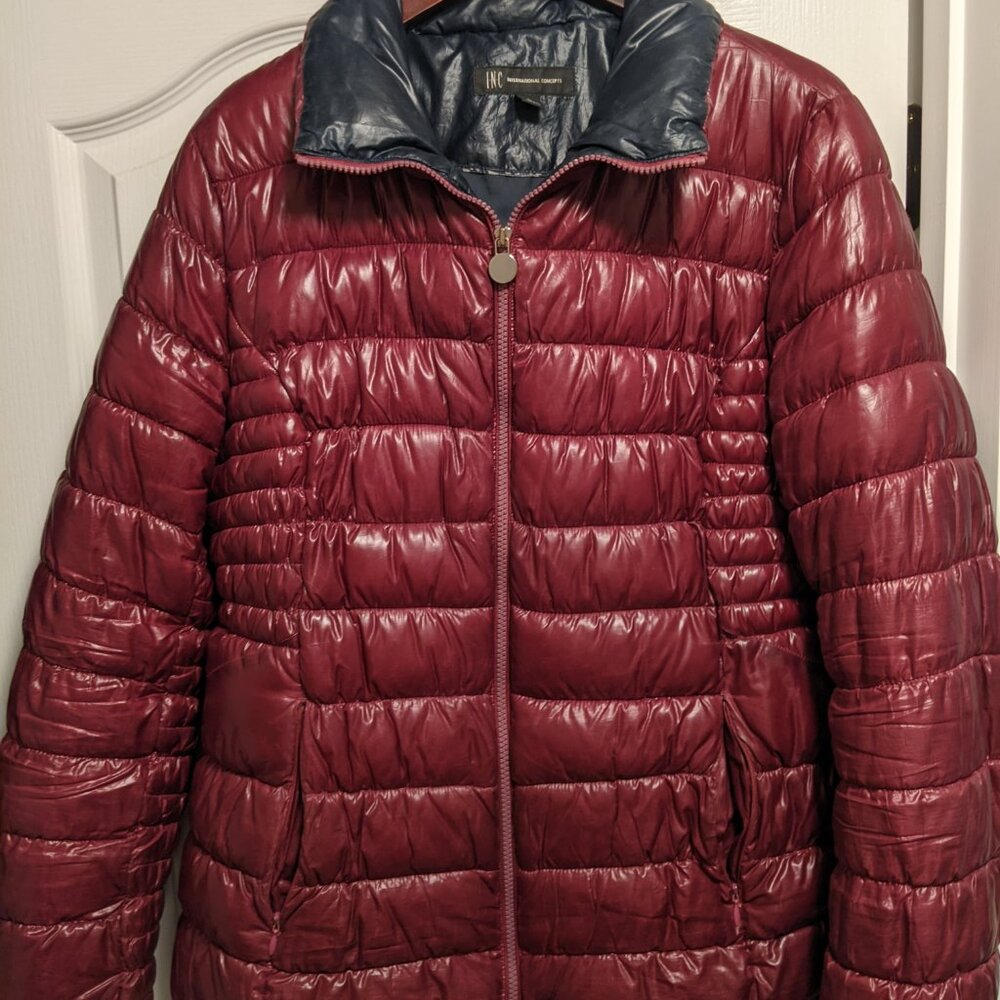 INC International Concepts Puffer Size Large